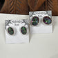 Mystic Topaz Sterling Silver Oval Faceted Stud Earrings- 2 Sizes Available