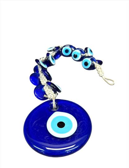 Scale Beaded Evil Eye Wall Hangings