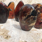 Blue Amber Freeform Mountains From Sumantra, Indonesia