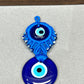 Blue Woven Evil Eye Wall Hangings