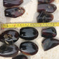 Blue Amber Freeform Mountains From Sumantra, Indonesia