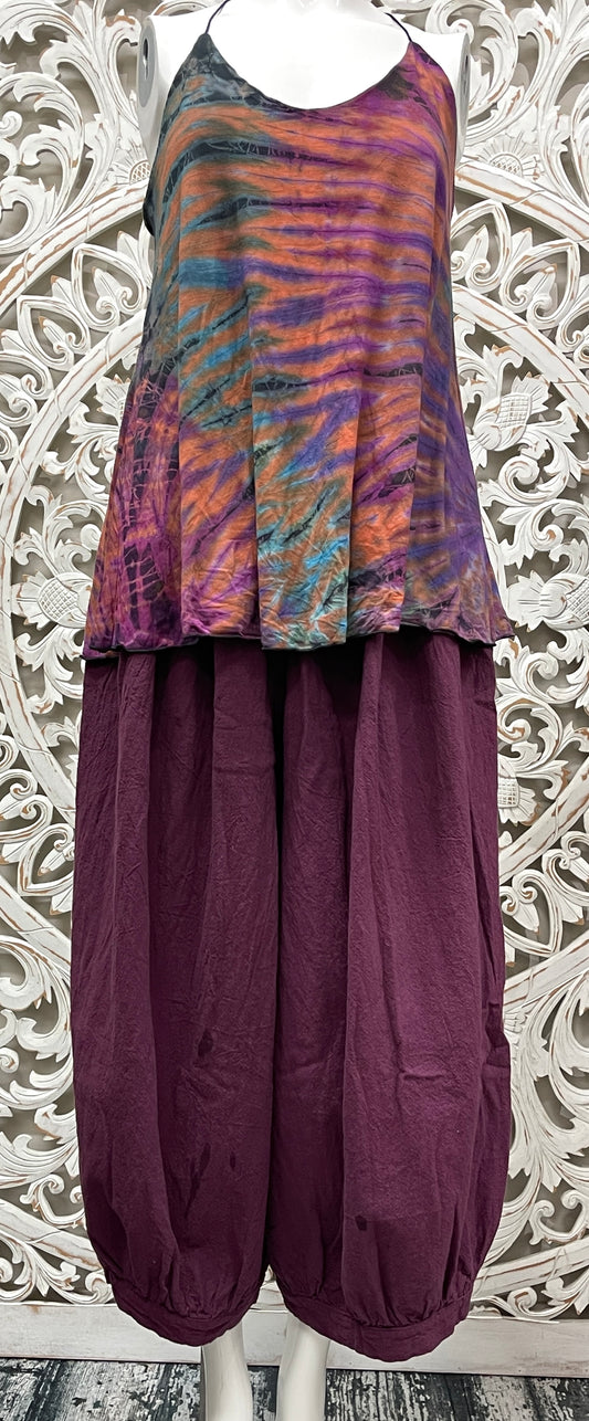 Thai Cotton Harem Pants - 6 Colors Available