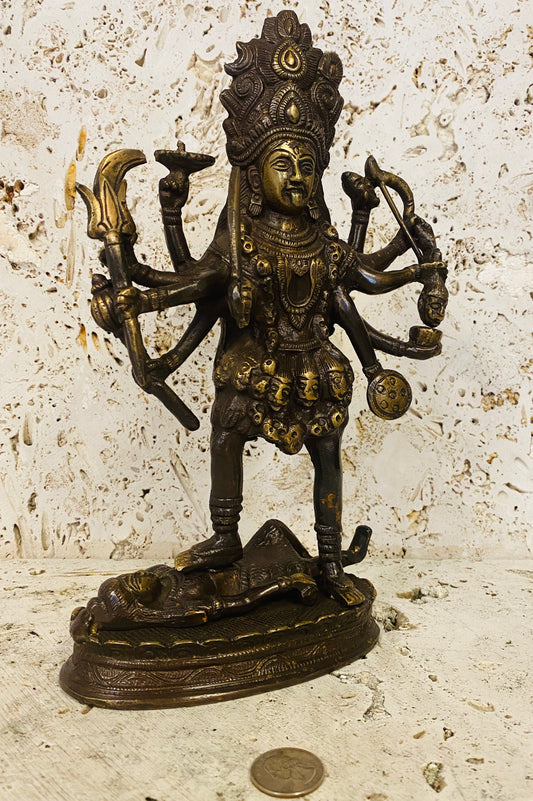 Kali Statue -  27cm x 17cm