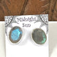 Labradorite Sterling Silver Stud Earrings