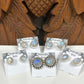 Moonstone Sterling Silver Stud Earrings - 5 Sizes Available