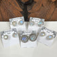 Moonstone Sterling Silver Stud Earrings - 5 Sizes Available