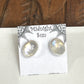 Moonstone Sterling Silver Stud Earrings - 5 Sizes Available