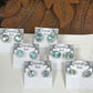 Blue Topaz Sterling Silver Stud Earrings - 6 Sizes Available