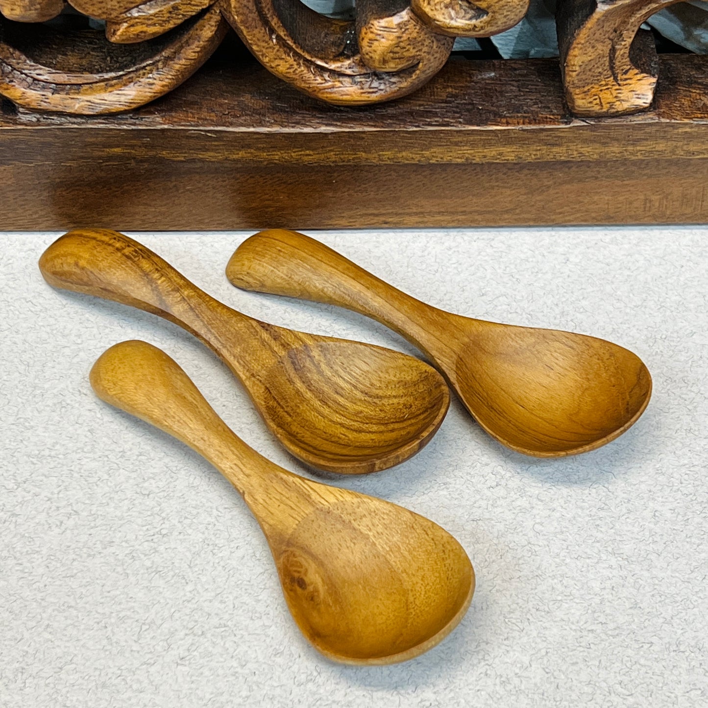 Teak Wood Serving Spoon