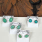 Turquoise Sterling Silver Stud Earrings