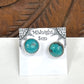 Turquoise Sterling Silver Stud Earrings