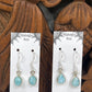 Larimar Sterling Silver Earrings