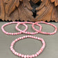 Rhodochrosite Stretchy Bracelets