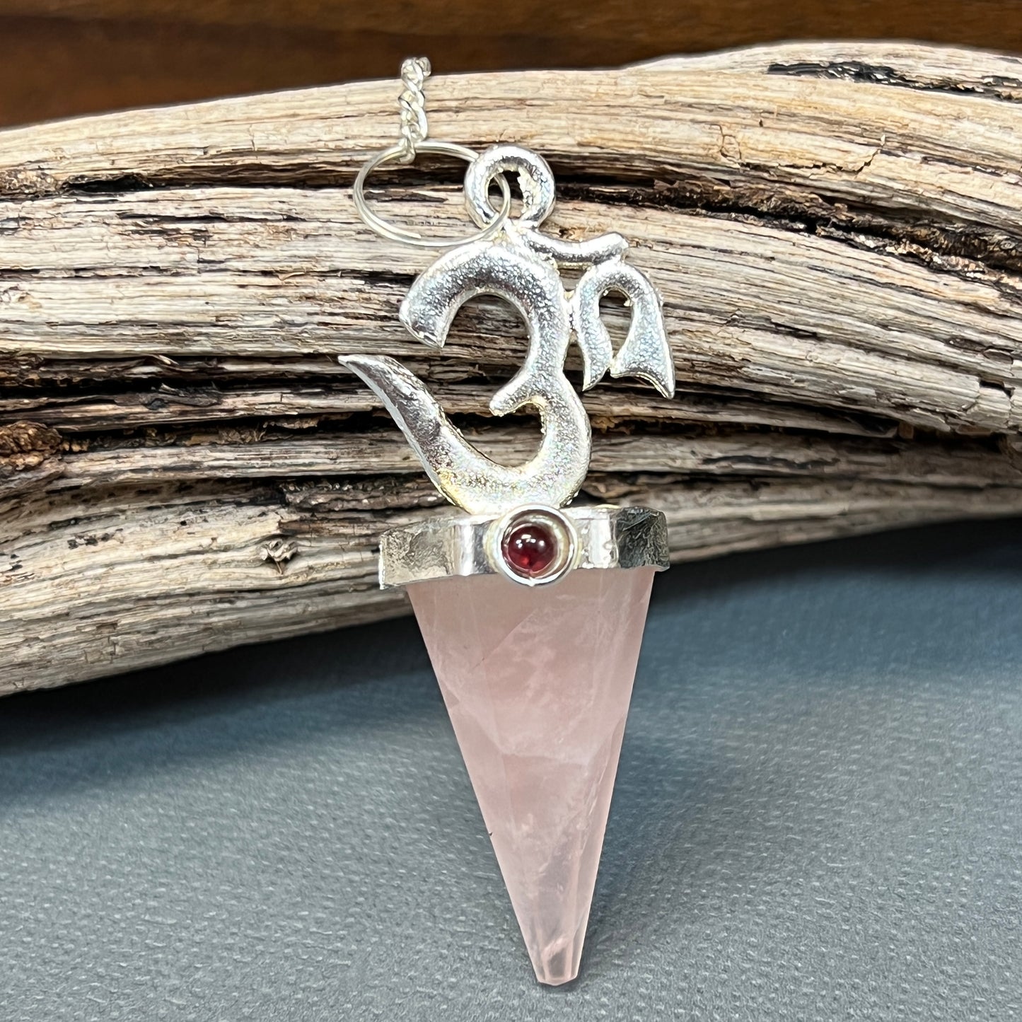 Om Crystal Pendulum