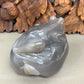 Carved Agate Frog