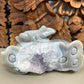 Carved Amethyst Frog