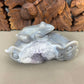 Carved Amethyst Frog
