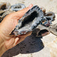 Cut Agate Druzy Geodes