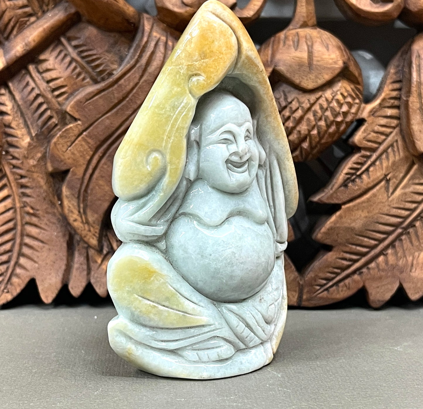 Carved Burmese Jade Buddhas