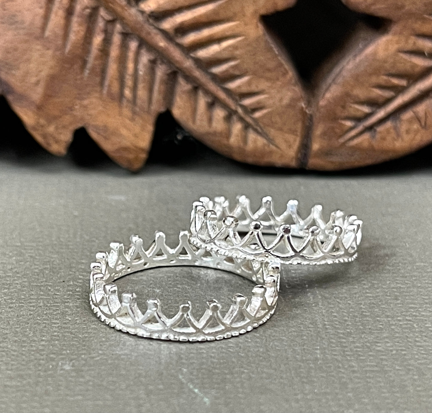 Sterling Crown Ring