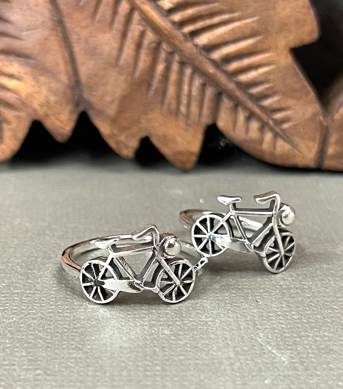 Sterling Bicycle Ring