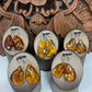 Natural Baltic Amber Drop Earrings