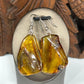 Natural Baltic Amber Drop Earrings