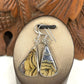 Schalenblende Earrings from Poland