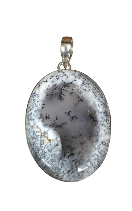 Dendritic Opal Pendants