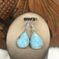 Larimar Sterling Silver Earrings - 4 sizes Available