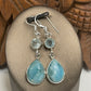 Larimar Sterling Silver Earrings - 4 sizes Available