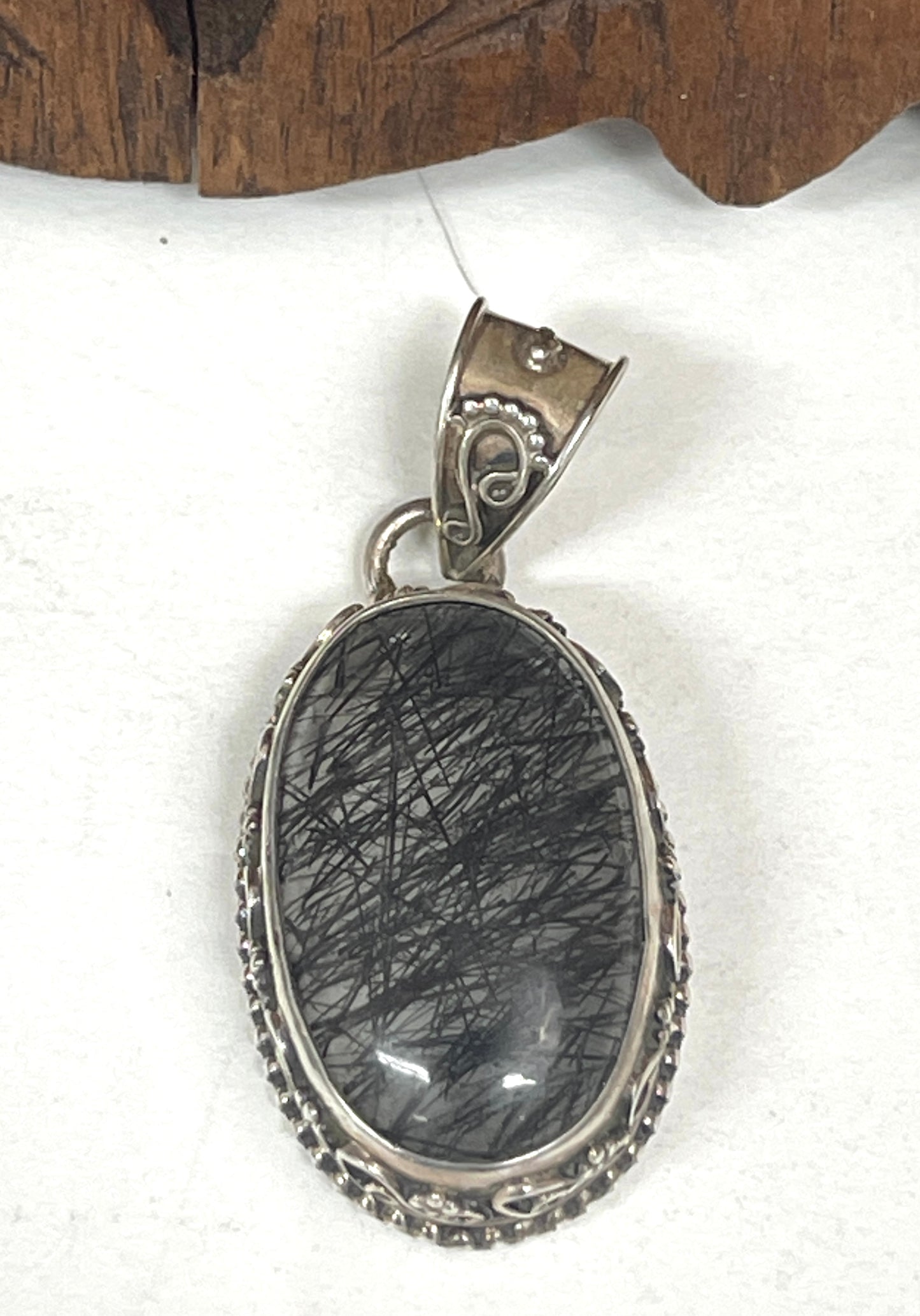 Tourmalated Quartz Pendants