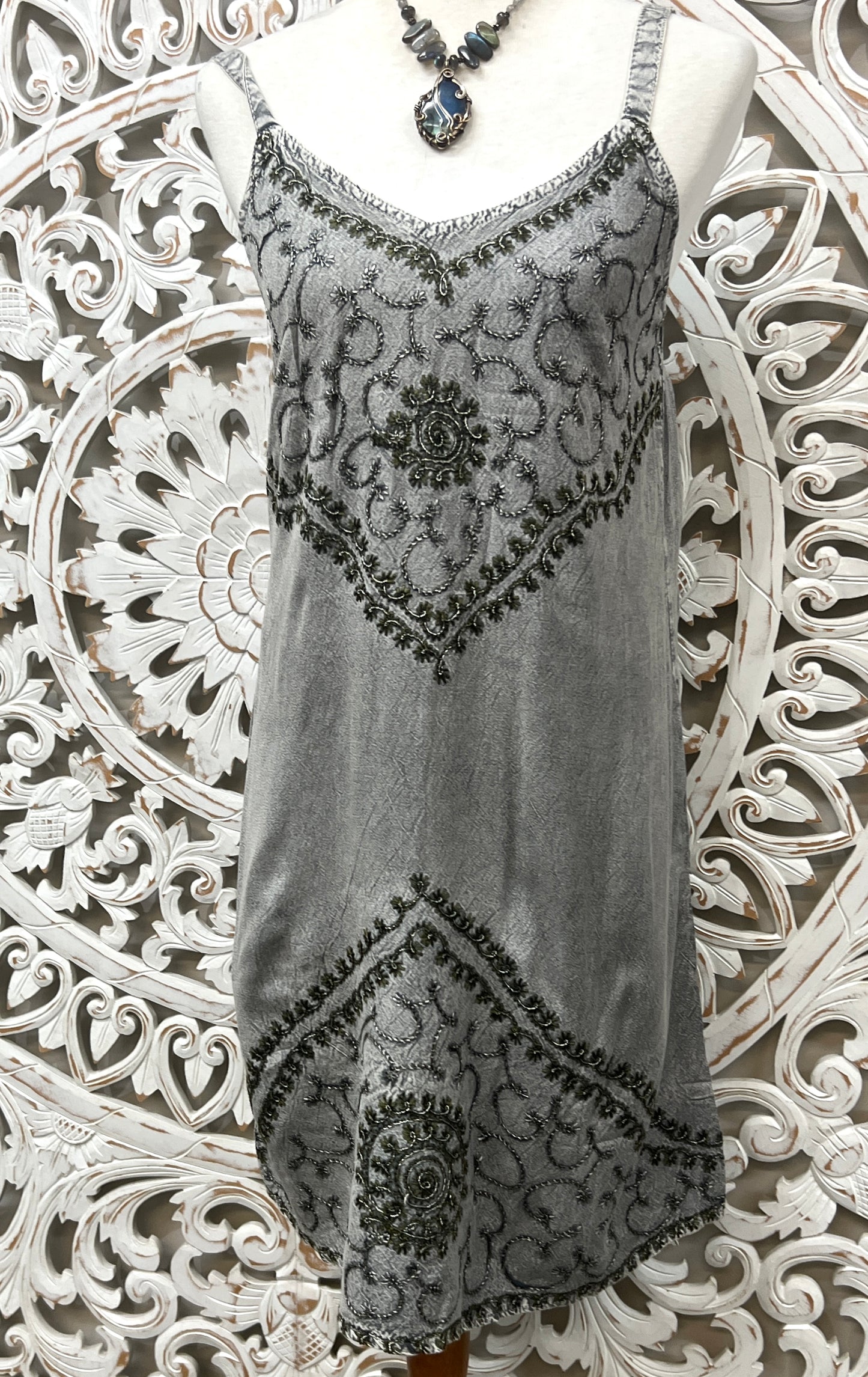Embroidered Sun Dress Style