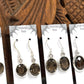 Smoky Quartz Sterling Silver Earrings