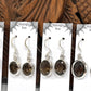 Smoky Quartz Sterling Silver Earrings