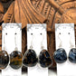 Sterling Multicolor Pietersite Earrings