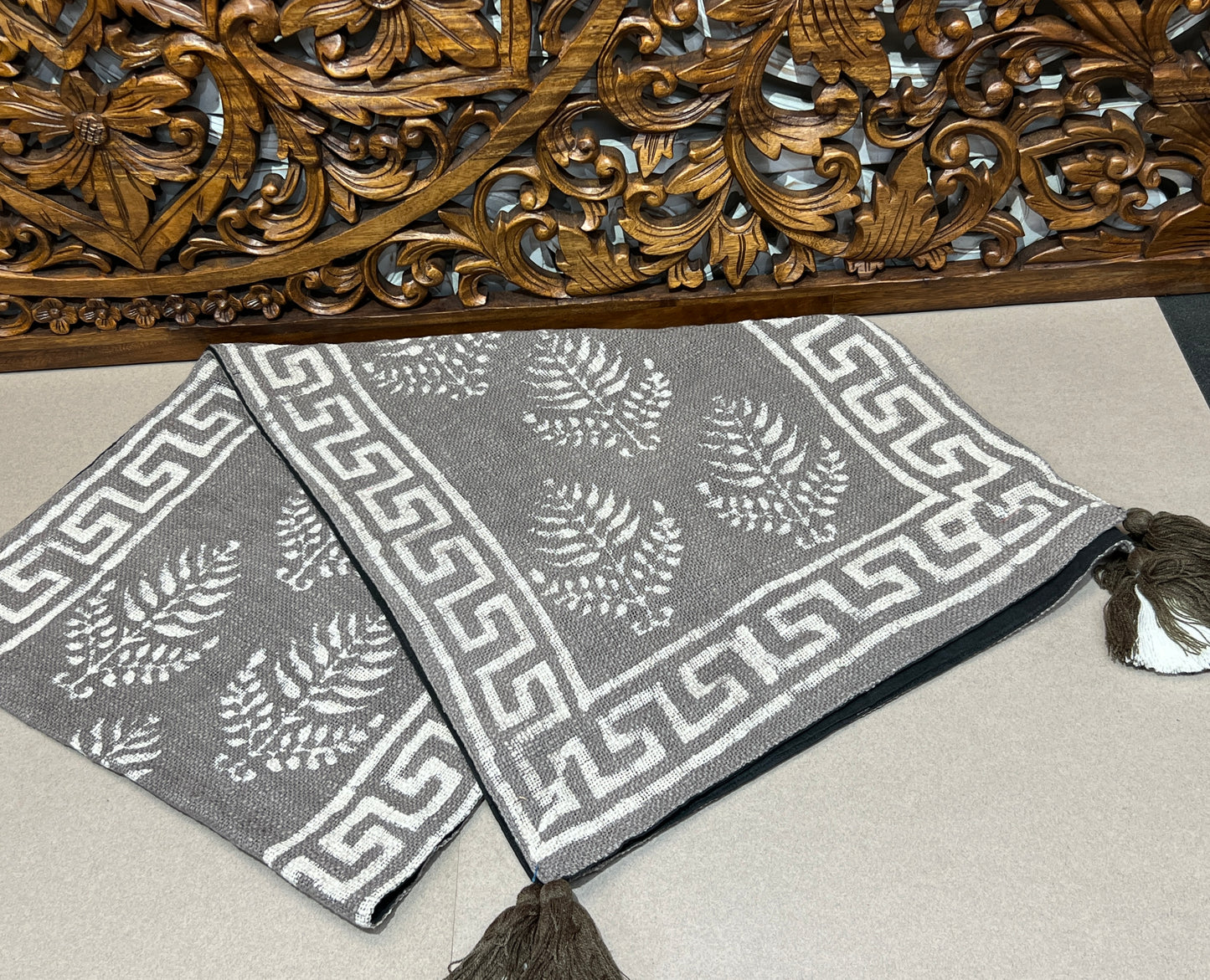 Block Print Table Runners