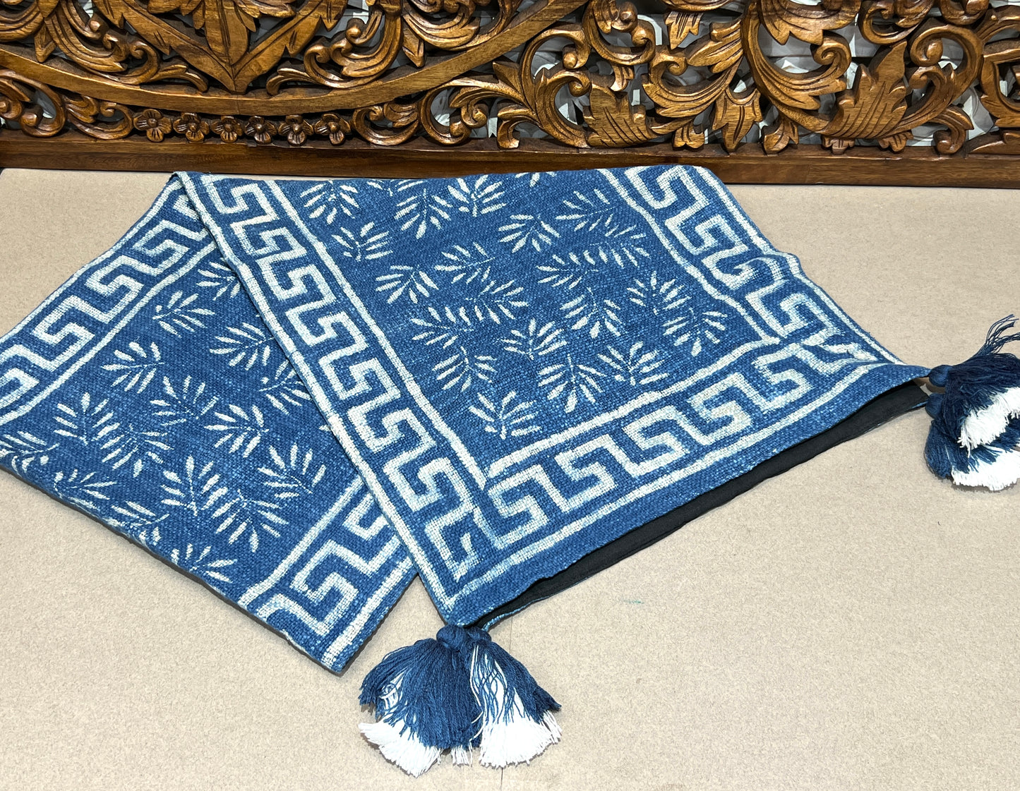 Block Print Table Runners