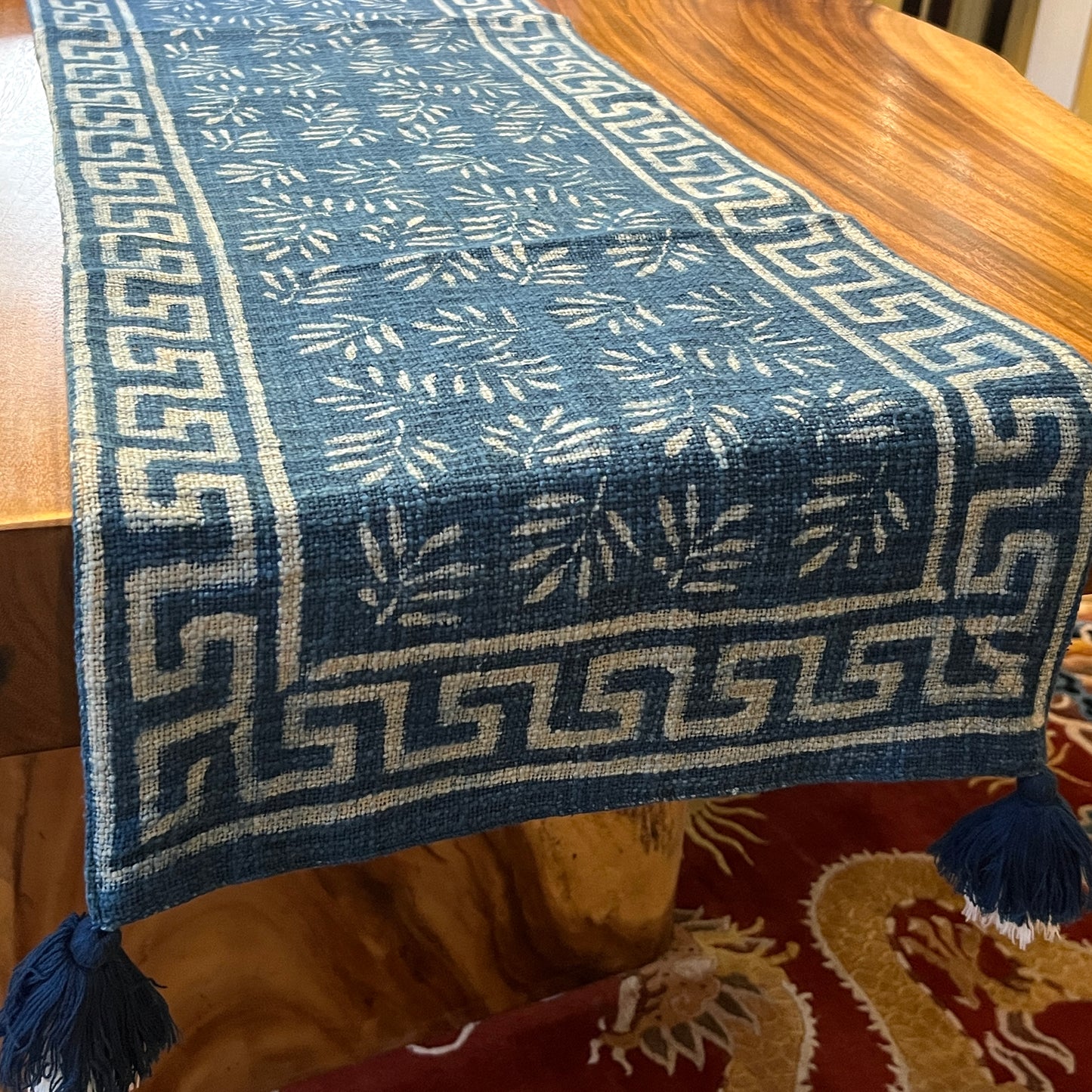 Block Print Table Runners