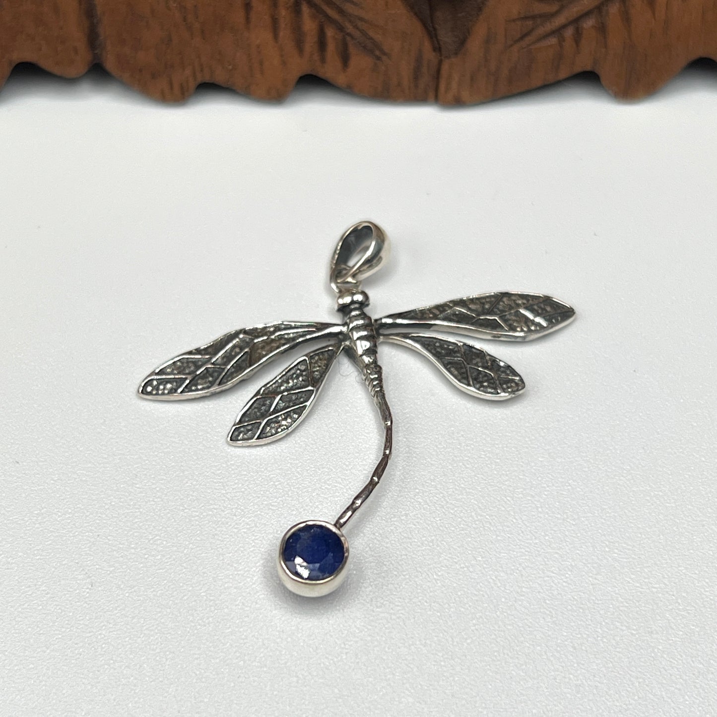 Dragonfly Pendants | Faceted Stones