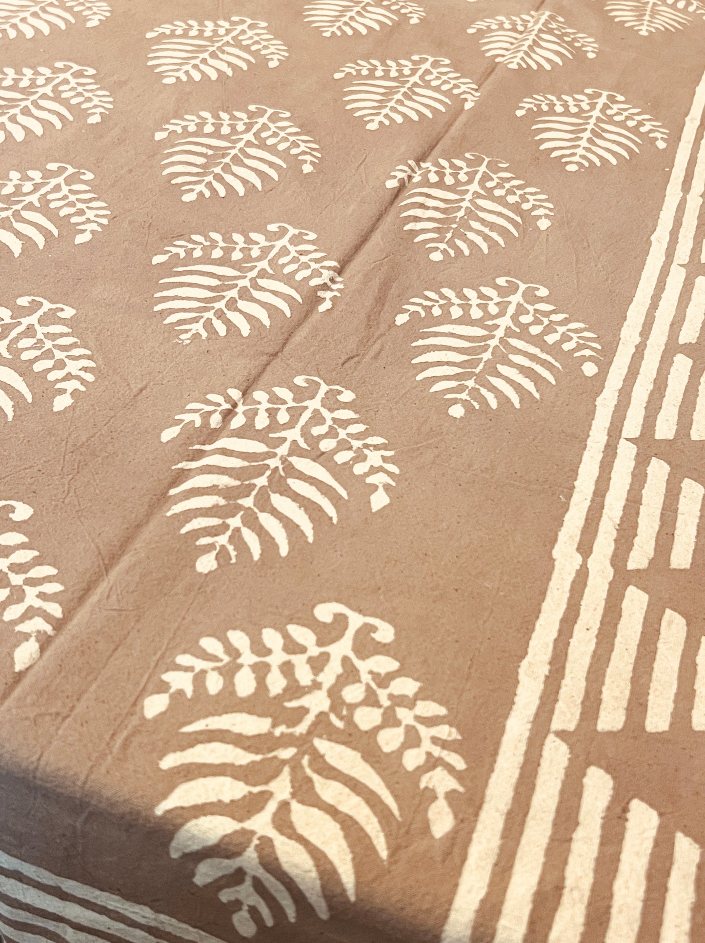 Block Print Tablecloths | 4 Designs