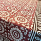 Flower Block Print Tablecloth