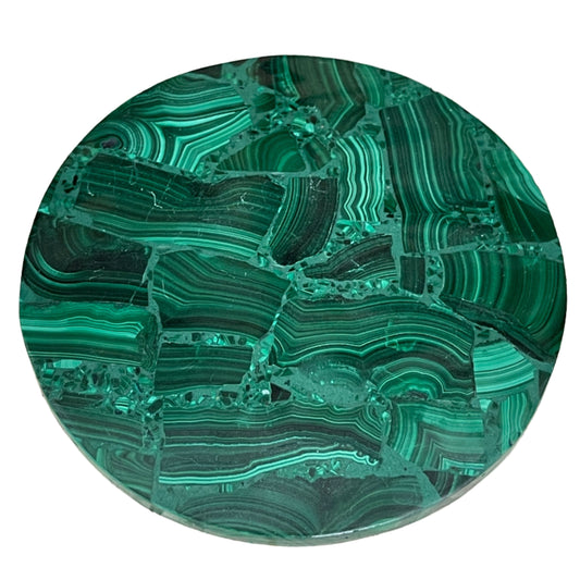 Malachite Coasters or Cleansing tiles from Africa