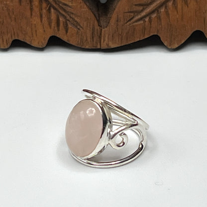 Open Spiral Ring