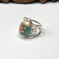 Open Spiral Ring