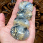Tiger Dendrite Palmstones from Indonesia