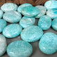 Amazonite Large Palm Stones