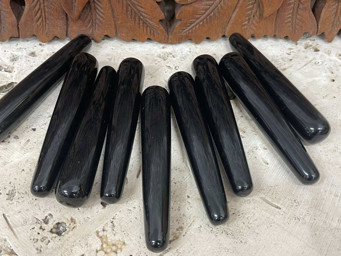 Black Obsidian Wands