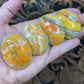 Bumble Bee Jasper Palm Stones