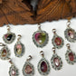 Pink Tourmaline Pendants